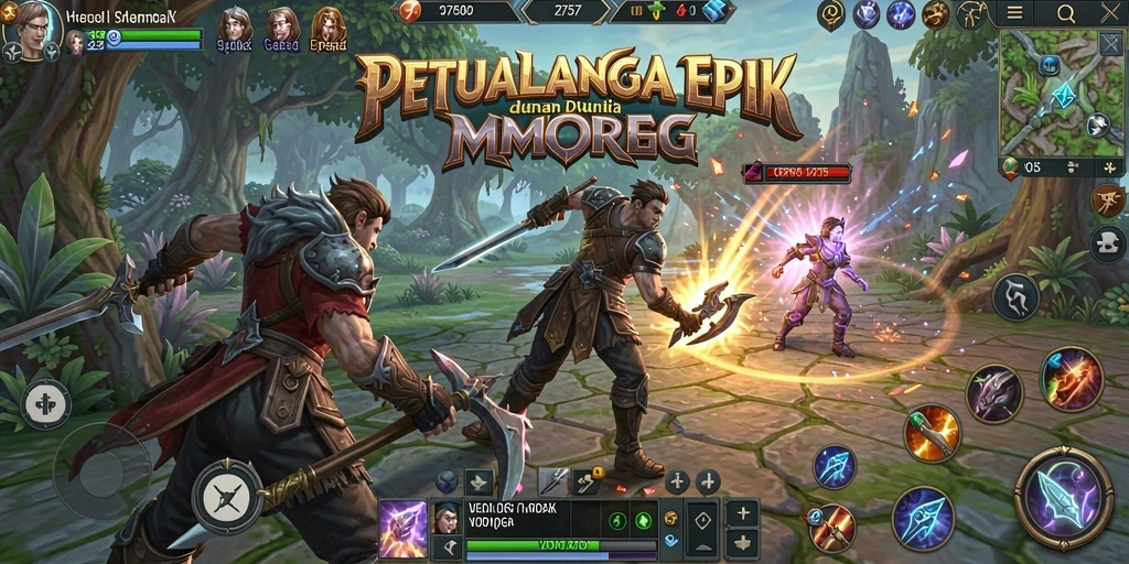 Tangkapan layar gameplay <strong>2757</strong> yang memukau dan penuh aksi.