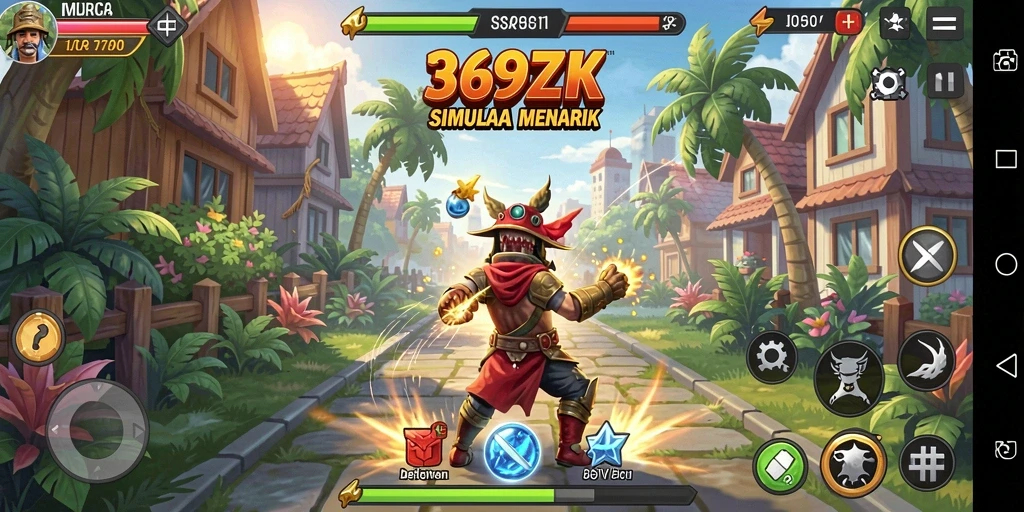Tampilan gameplay 369ZK yang menarik dan dinamis.