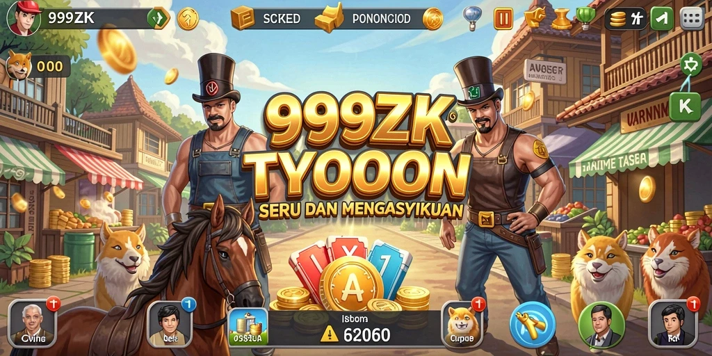 Gameplay seru di dalam 999ZK yang menantang.