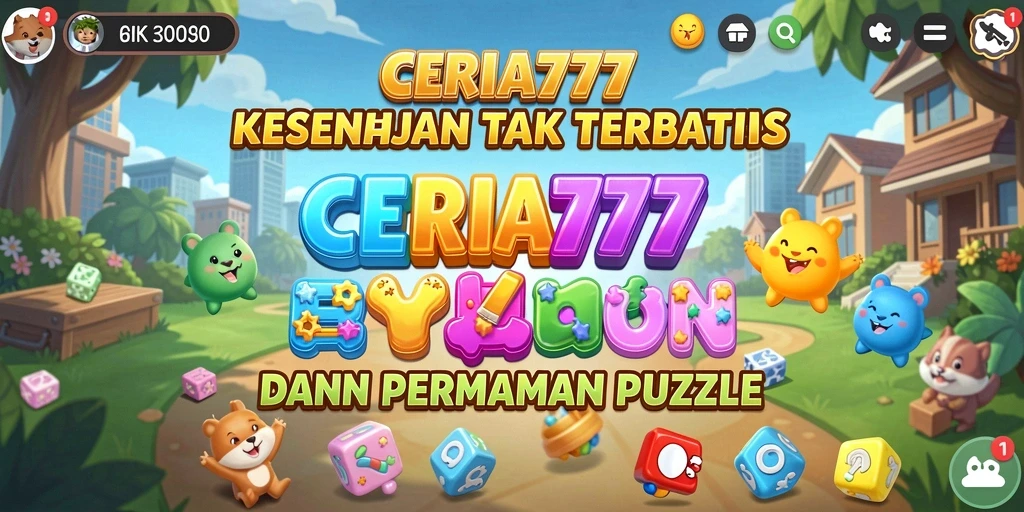 Tampilan gameplay CERIA777 yang seru dan menantang.