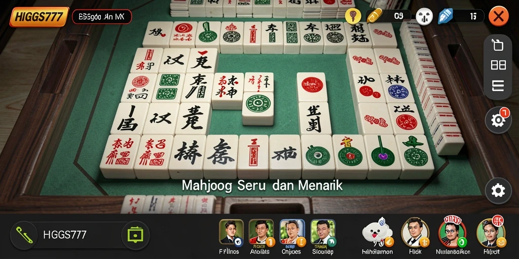 Gambaran permainan Mahjong yang menarik dan menantang di HIGGS777.