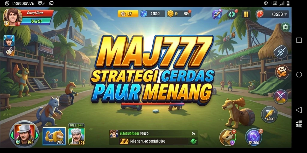 Tampilan menarik dari gameplay MAJ777 yang menantang.