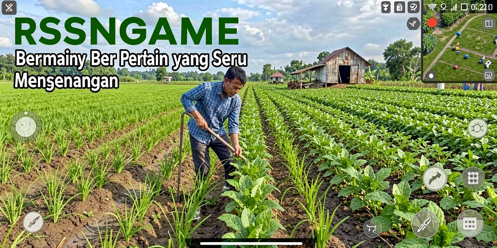 Tampilan gameplay pertanian yang menarik di RSNGAME.