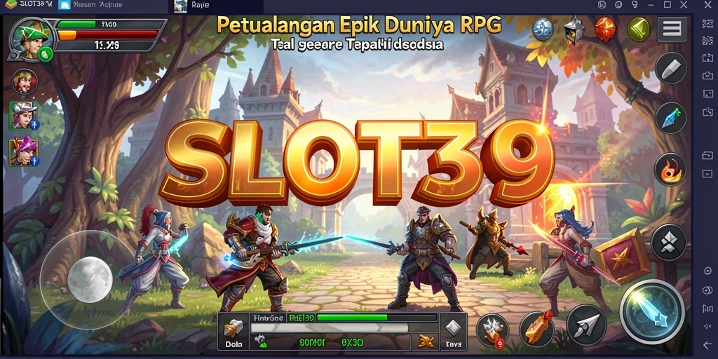 Tampilan gameplay menarik dan seru dari SLOT39.