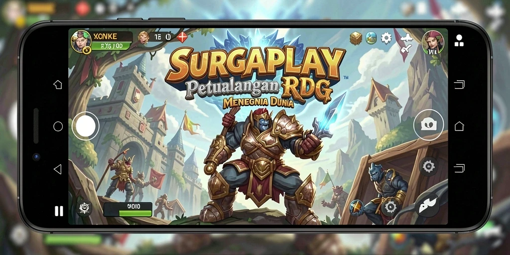 Gameplay SURGAPLAY yang menakjubkan dan penuh aksi RPG.
