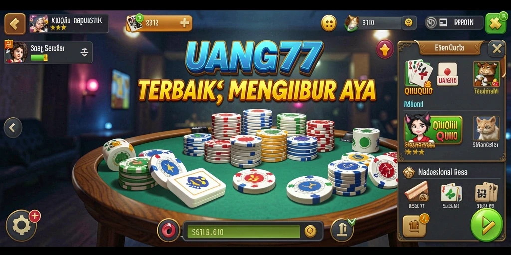 Screenshot gameplay UANG77 yang menampilkan aksi seru QiuQiu.